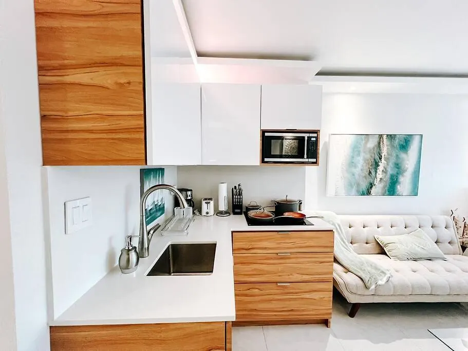Comfy Modern Studio Apt @ San Juan Distrito T-Mobile Lägenhet